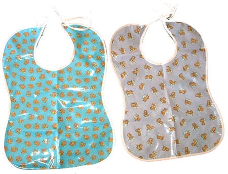 bavoir PVC imperméable adulte enfant fantaisie