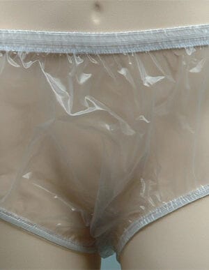 Culotte plastique transparente