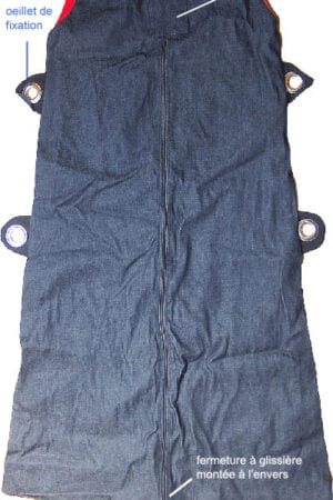 gigoteuse sécurisée pour adultes et enfants agités