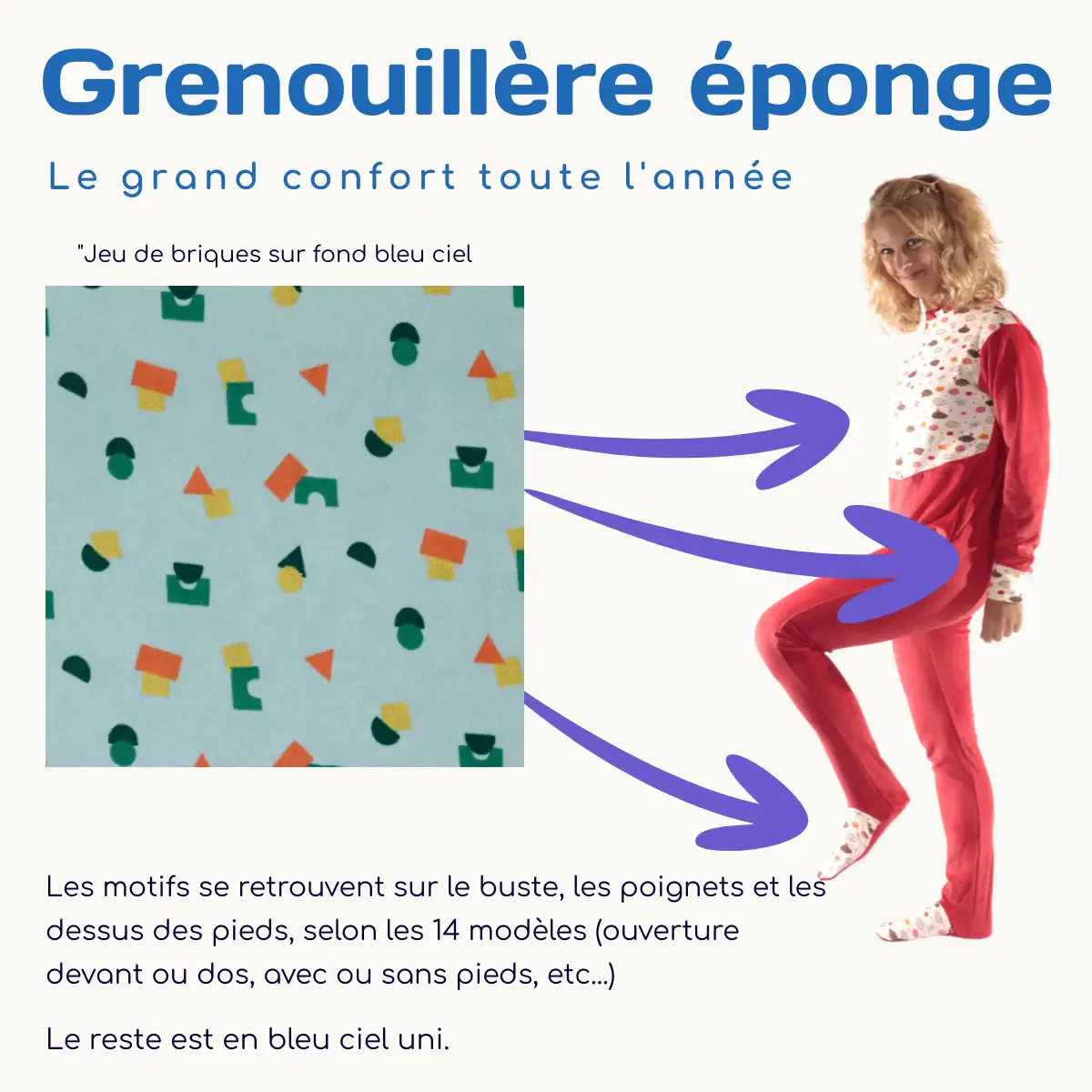 Grenouillère éponge