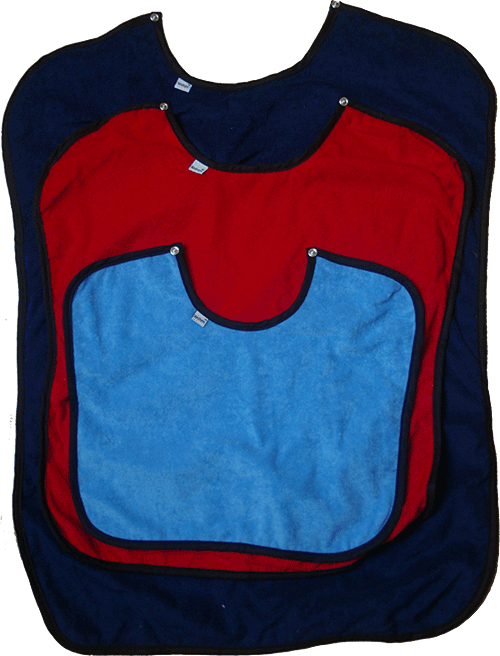 Terry cloth bib (set of 4)