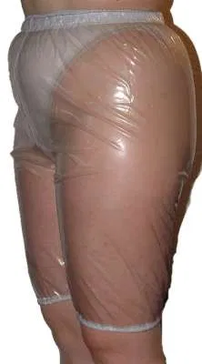 Clear vinyl bloomers