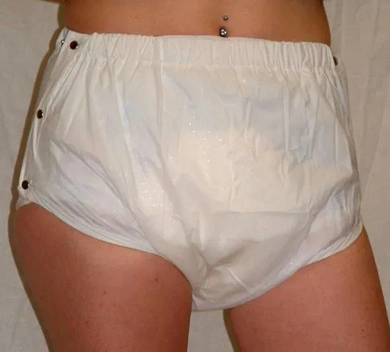 openable vinyl incontinence panties