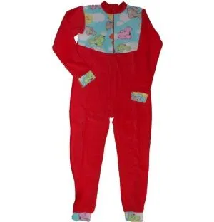 Fancy Birds Fleece Onesie