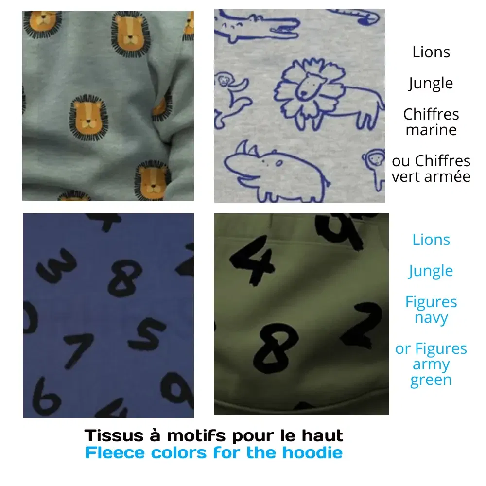 Fancy jumpsuit sweatshirt