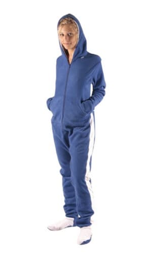 Combinaison polaire homme et femme – bleue - maintien protections
