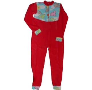 Fancy Birds Fleece Onesie