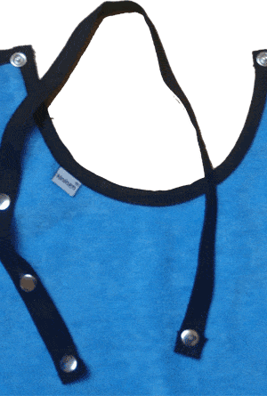 Adult and Kids Terry Bib with Detachable Tie sold separately