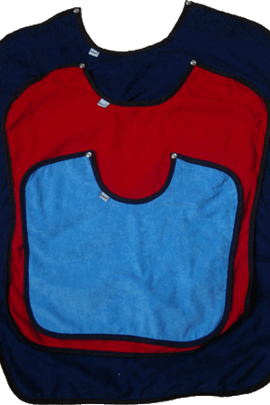 Terry cloth bib (set of 4)