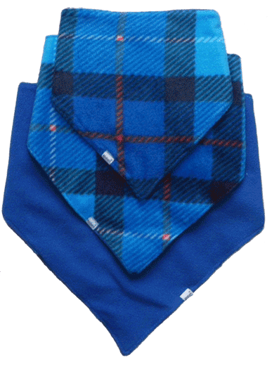 Bavoir bandana réversible – Style et protection pour enfants et adultes – Image 3